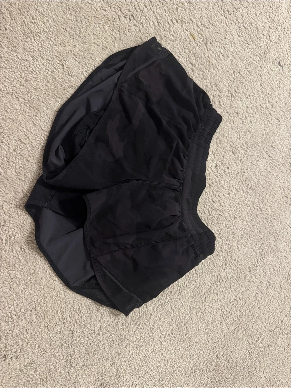 lululemon athletica Black Athletic Shorts